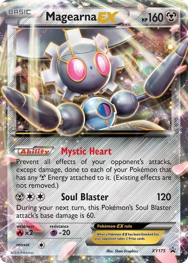 Magearna-EX · XY Black Star Promos