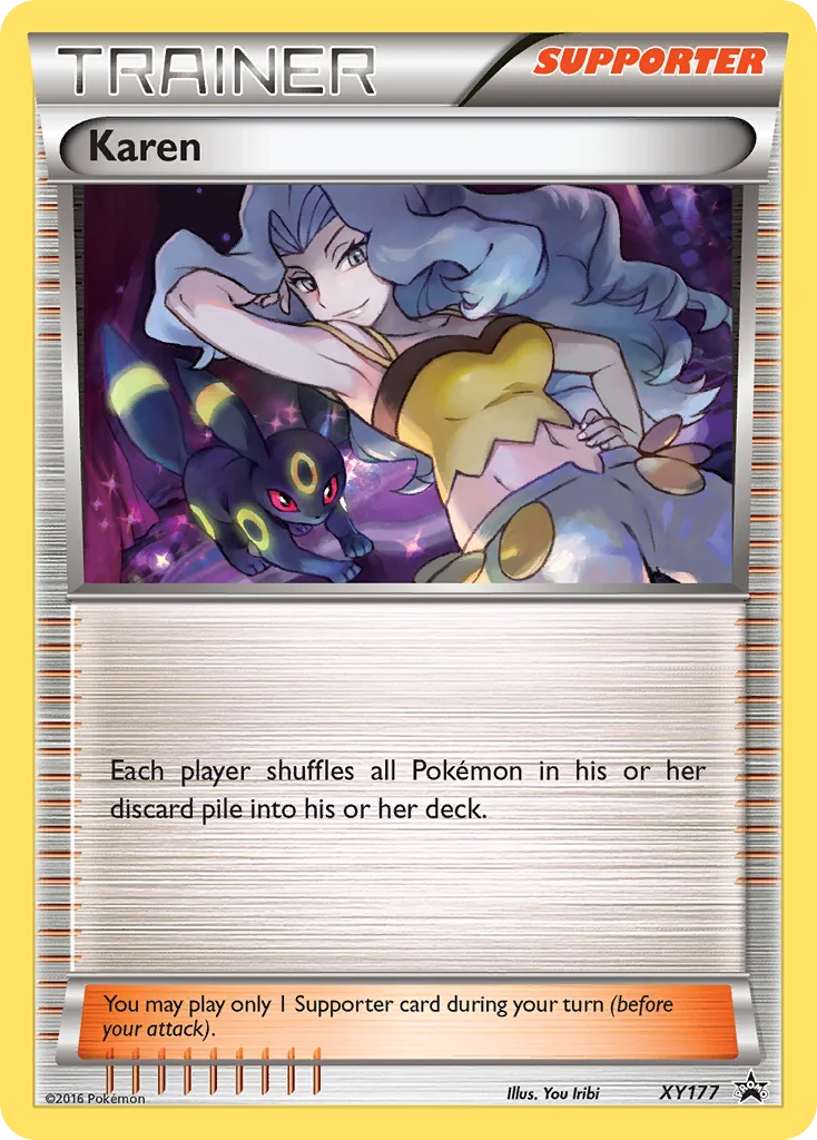 Karen · XY Black Star Promos