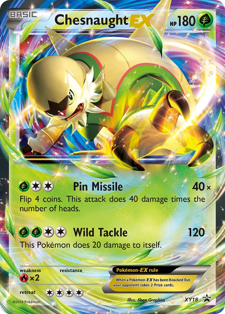 Chesnaught-EX · XY Black Star Promos