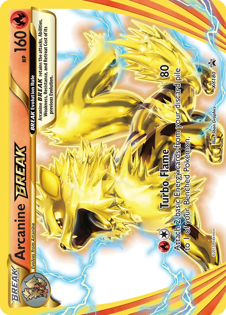 Arcanine BREAK · XY Black Star Promos