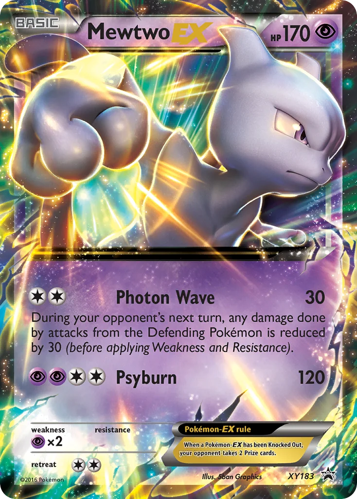 Mewtwo-EX · XY Black Star Promos