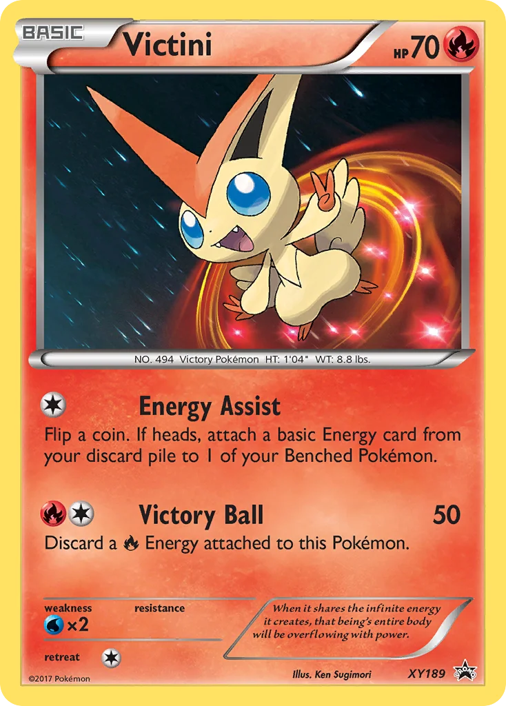 Victini · XY Black Star Promos