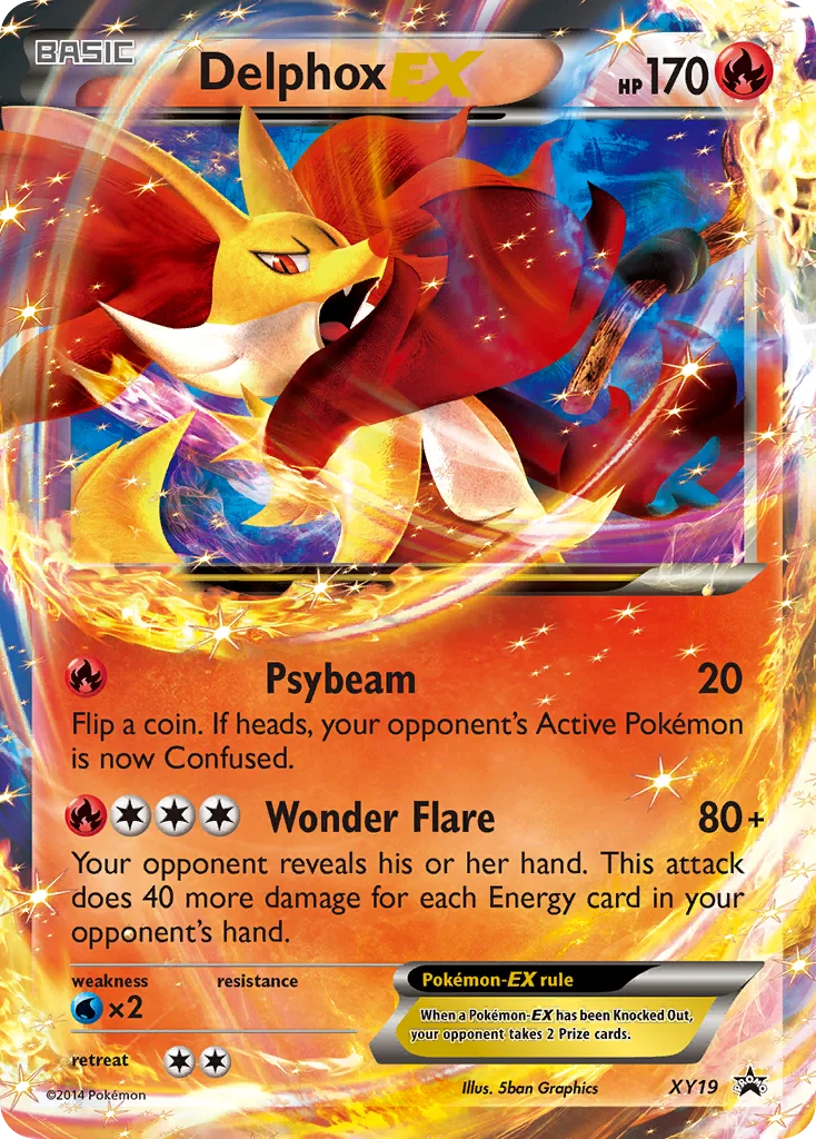 Delphox-EX · XY Black Star Promos