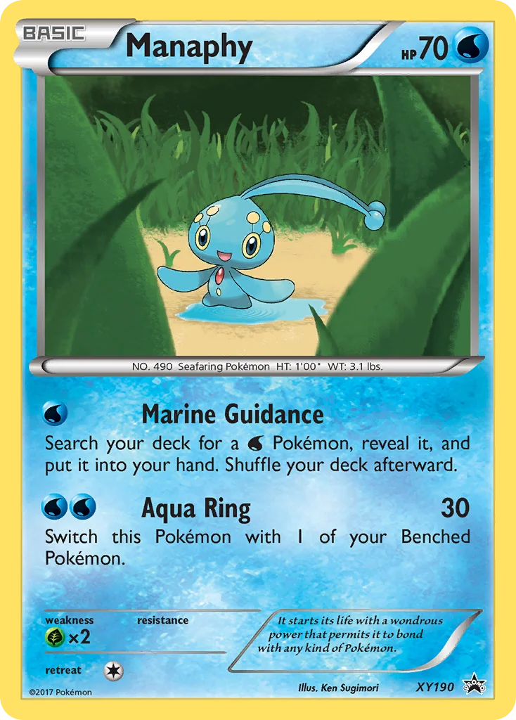 Manaphy · XY Black Star Promos