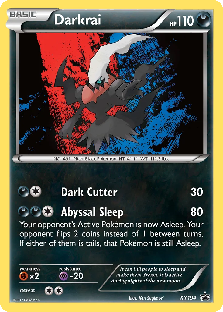 Darkrai · XY Black Star Promos