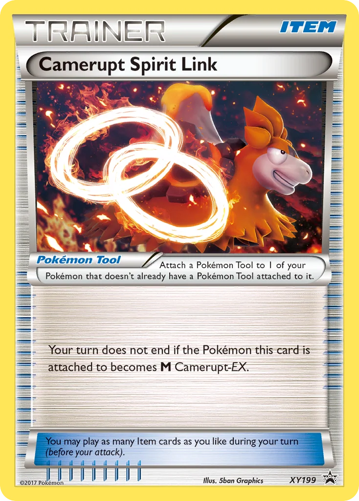 Camerupt Spirit Link · XY Black Star Promos