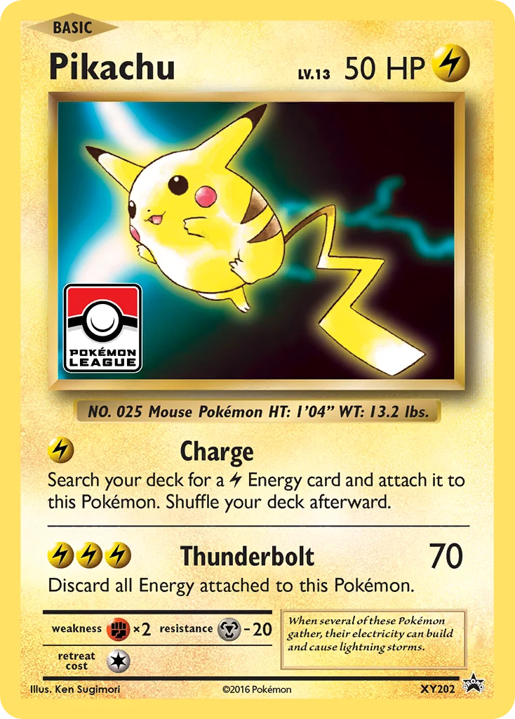 Pikachu · XY Black Star Promos