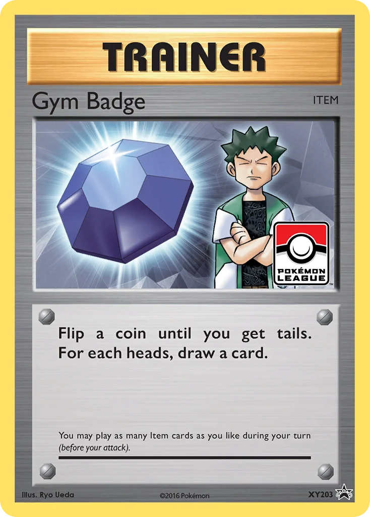 Gym Badge · XY Black Star Promos