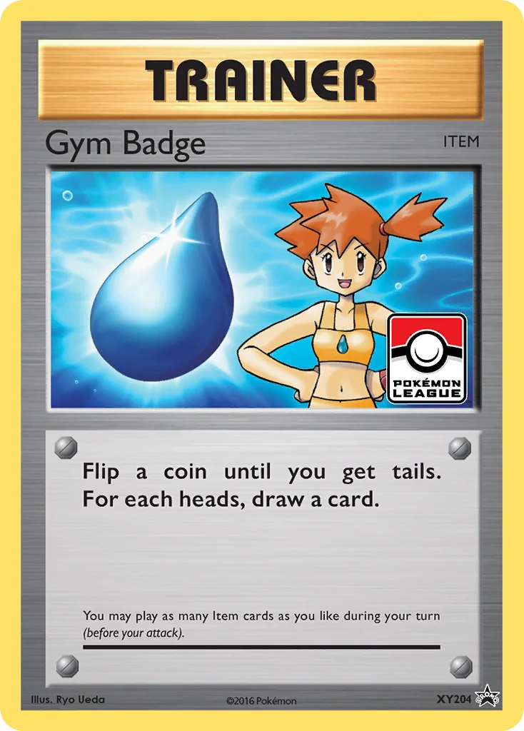 Gym Badge · XY Black Star Promos