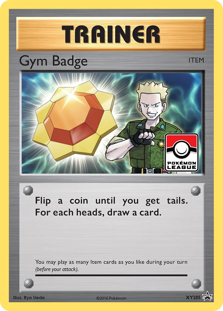 Gym Badge · XY Black Star Promos