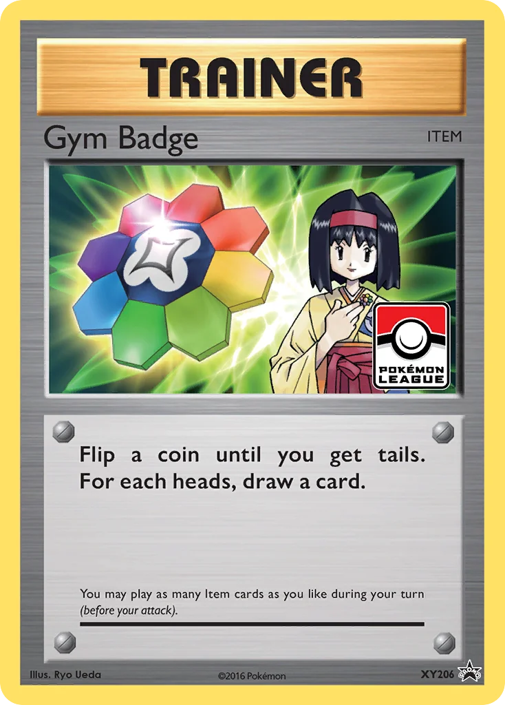 Gym Badge · XY Black Star Promos