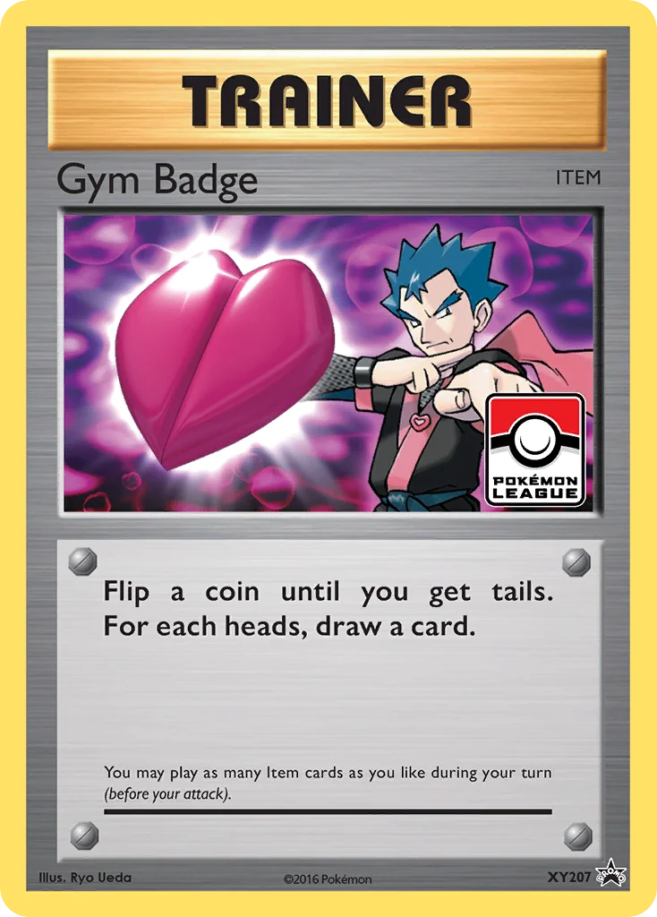 Gym Badge · XY Black Star Promos
