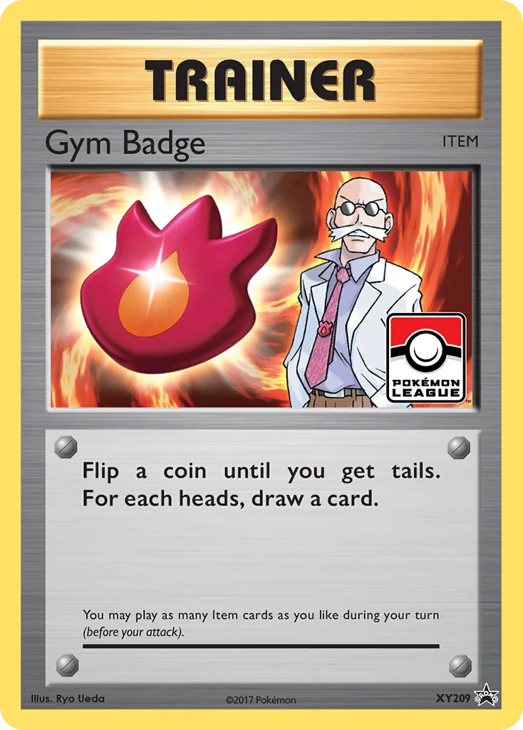 Gym Badge · XY Black Star Promos