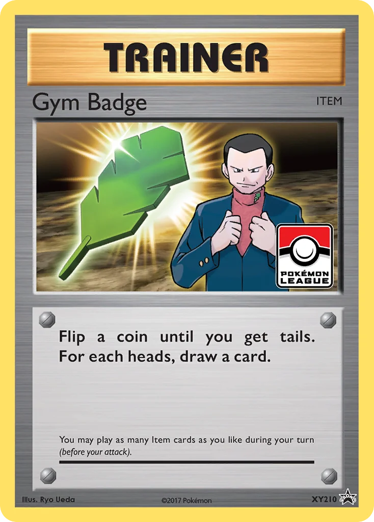 Gym Badge · XY Black Star Promos