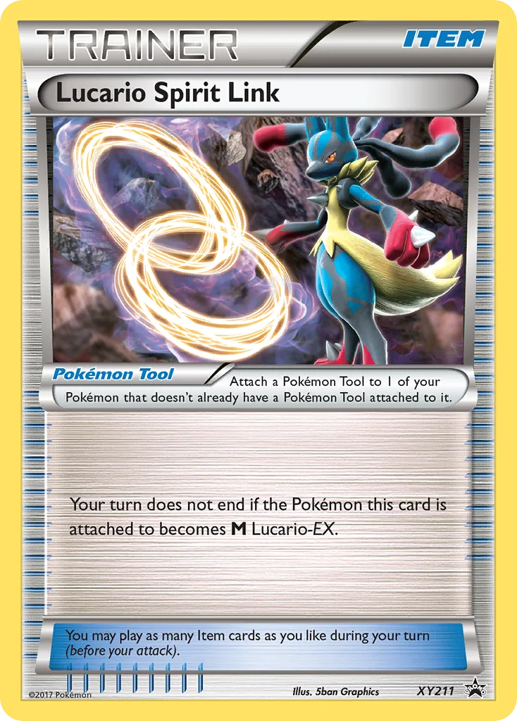 Lucario Spirit Link · XY Black Star Promos