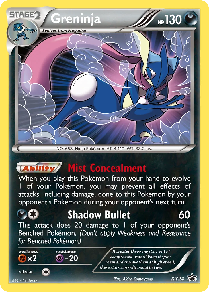 Greninja · XY Black Star Promos