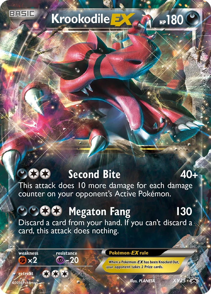 Krookodile-EX · XY Black Star Promos