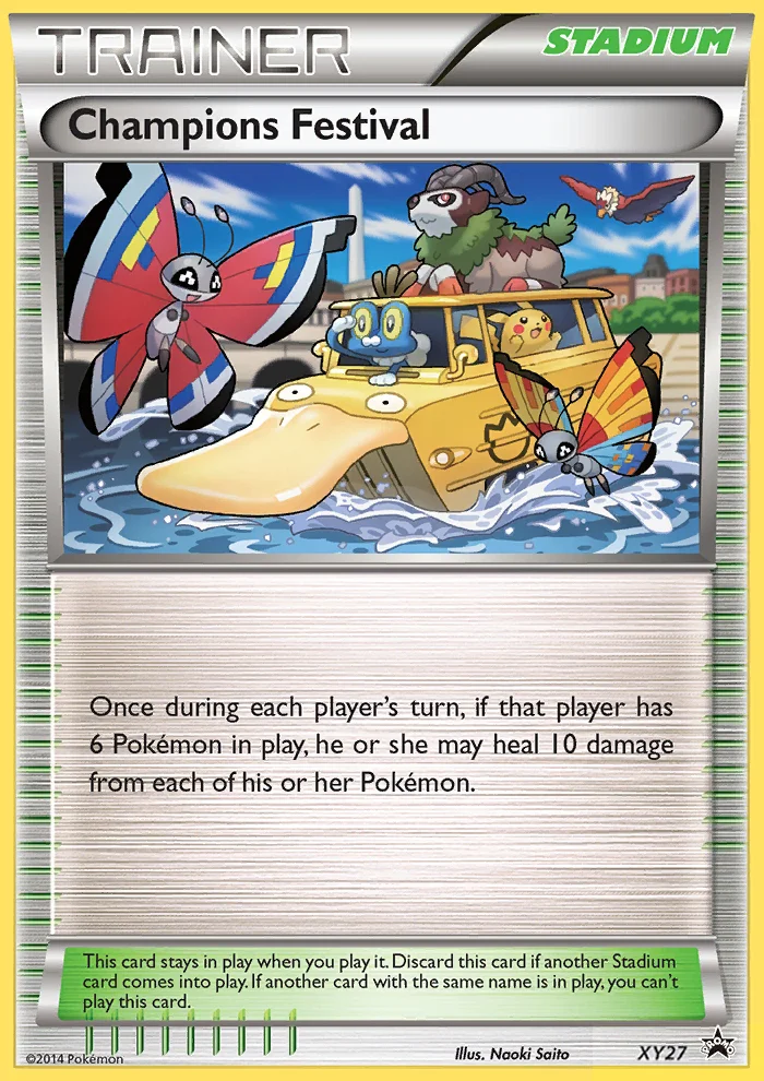 Champions Festival · XY Black Star Promos