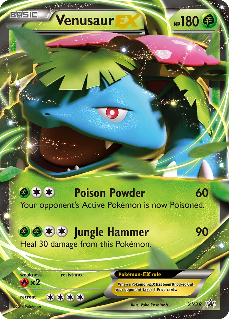 Venusaur-EX · XY Black Star Promos