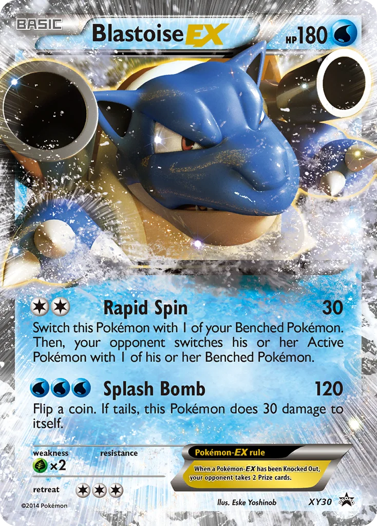 Blastoise-EX · XY Black Star Promos
