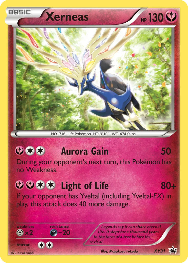 Xerneas · XY Black Star Promos
