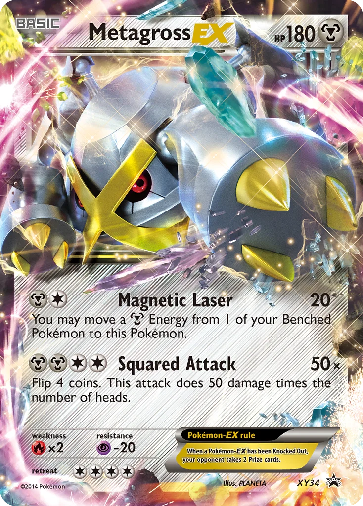 Metagross-EX · XY Black Star Promos