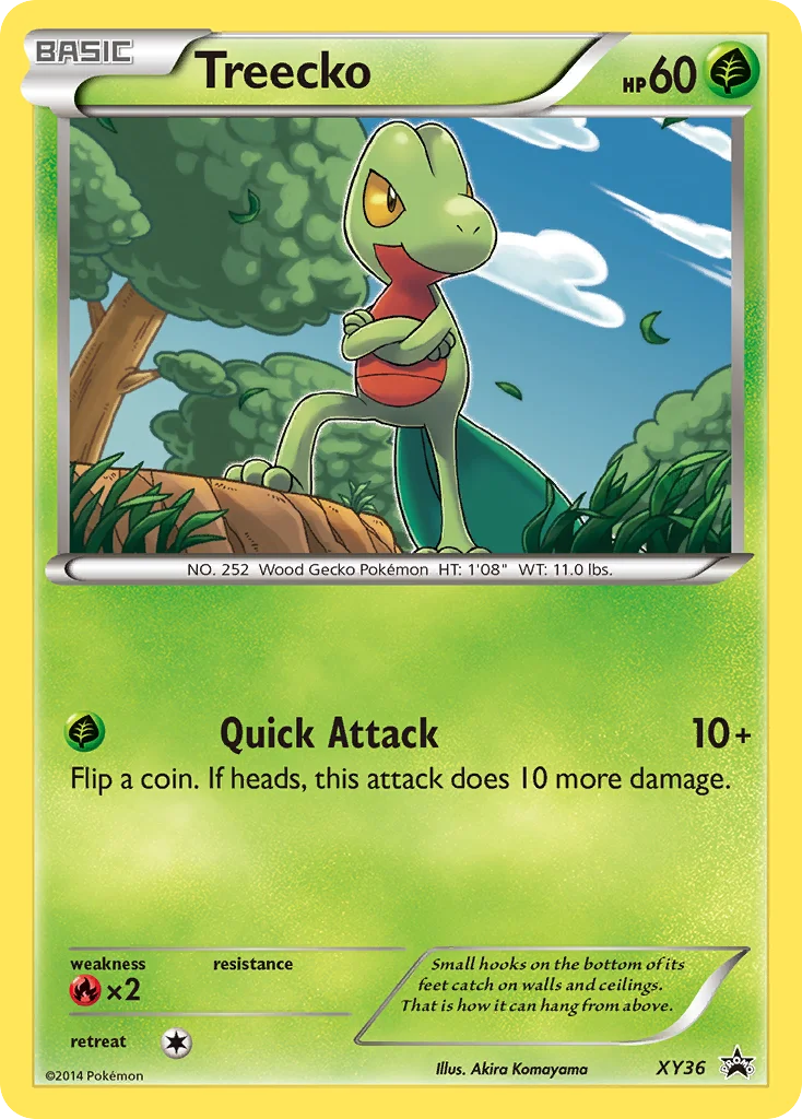 Treecko · XY Black Star Promos