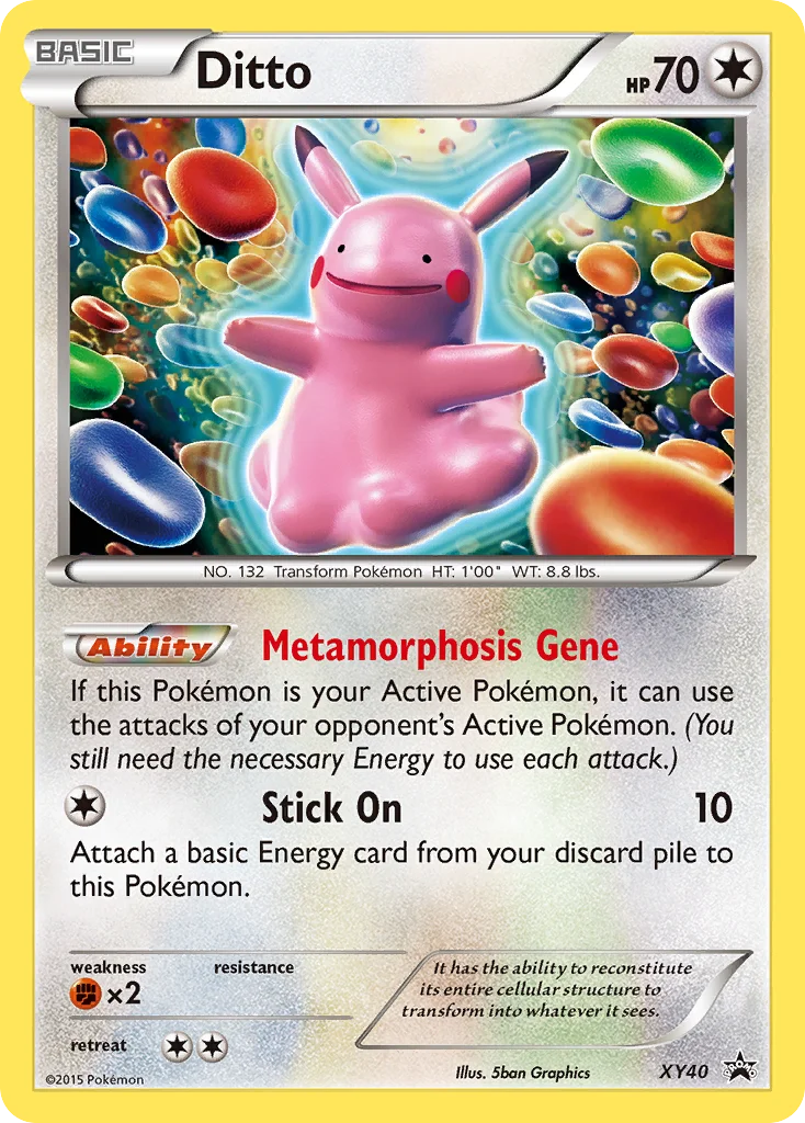 Ditto · XY Black Star Promos