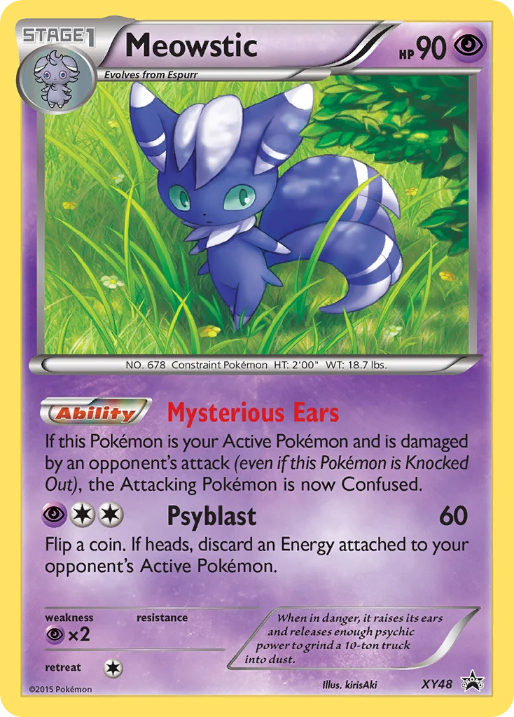 Meowstic · XY Black Star Promos