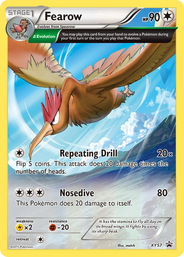 Fearow · XY Black Star Promos