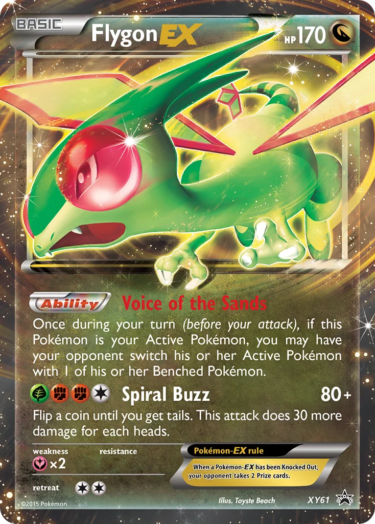 Flygon-EX · XY Black Star Promos