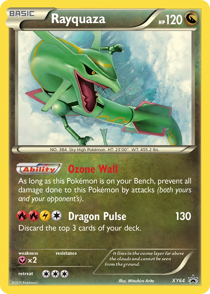 Rayquaza · XY Black Star Promos