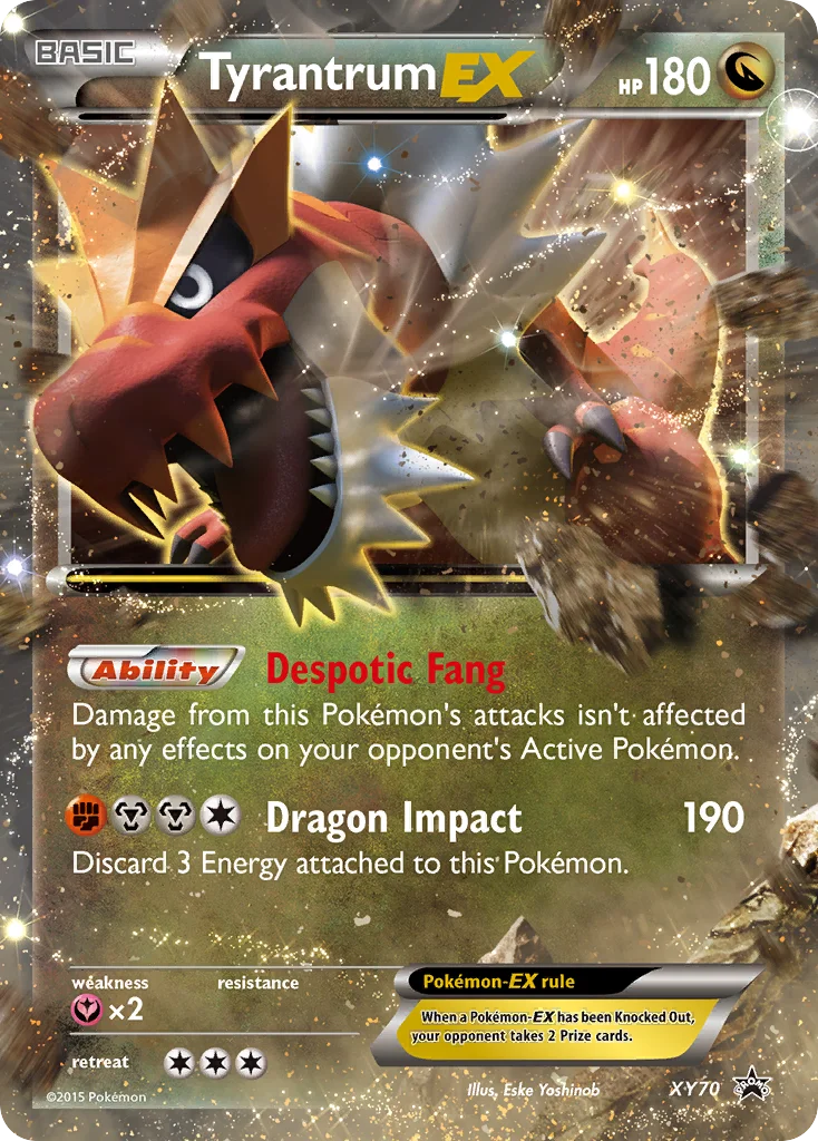 Tyrantrum-EX · XY Black Star Promos