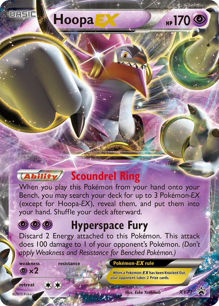 Hoopa-EX · XY Black Star Promos