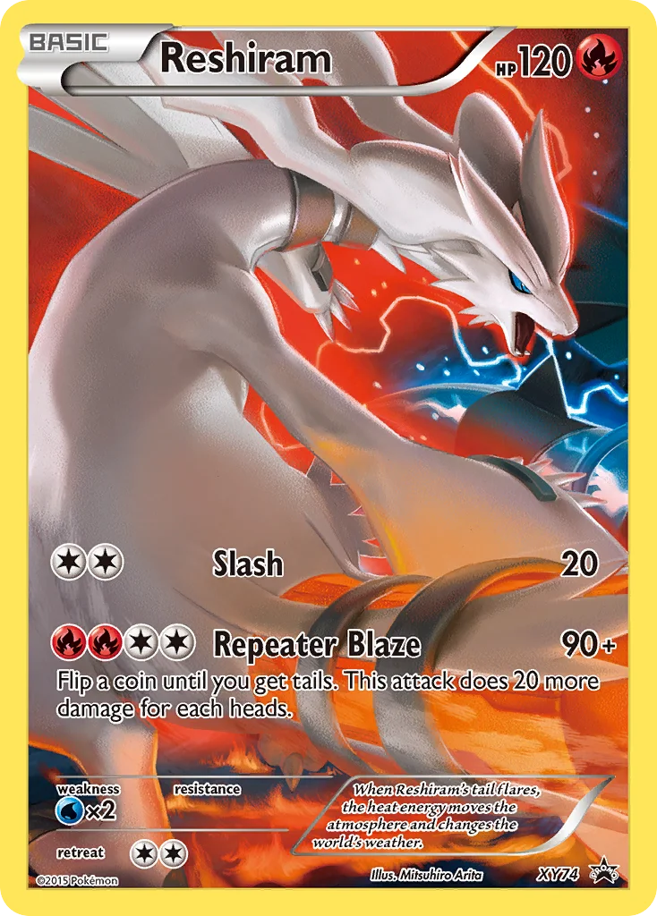 Reshiram · XY Black Star Promos