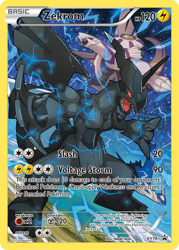 Zekrom · XY Black Star Promos
