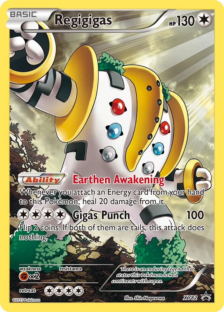 Regigigas · XY Black Star Promos