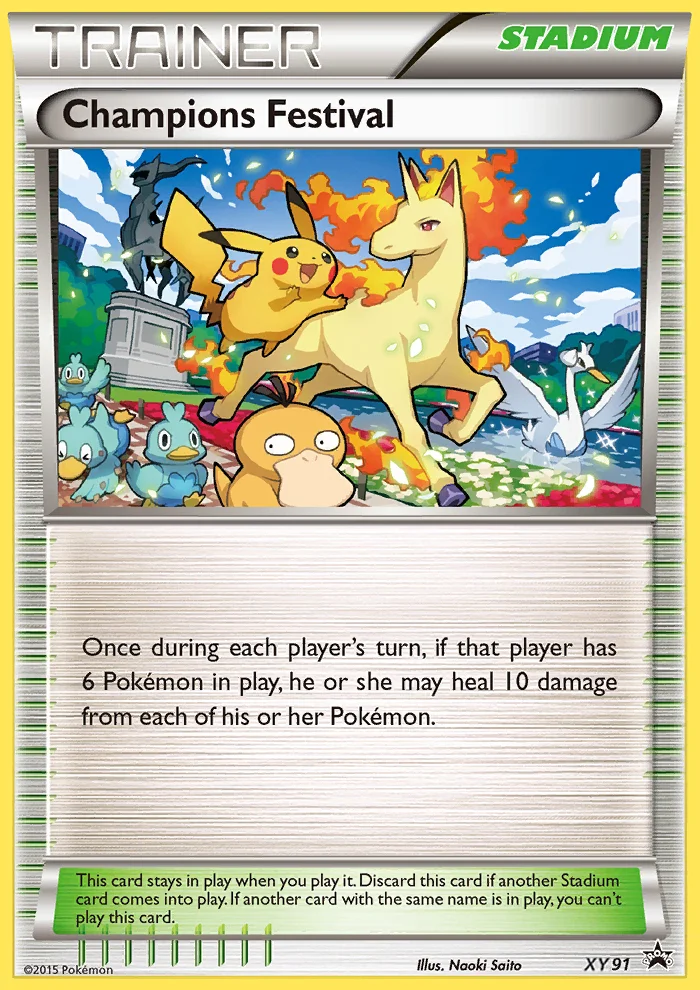 Champions Festival · XY Black Star Promos