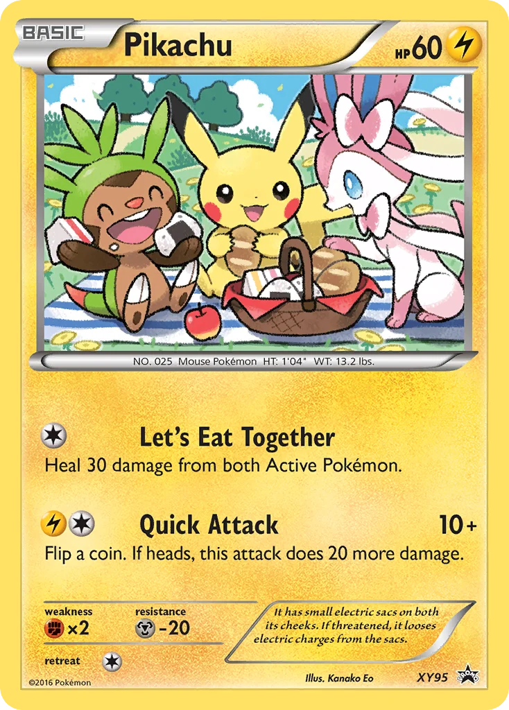 Pikachu · XY Black Star Promos