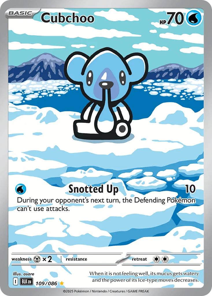 Cubchoo · Black Bolt