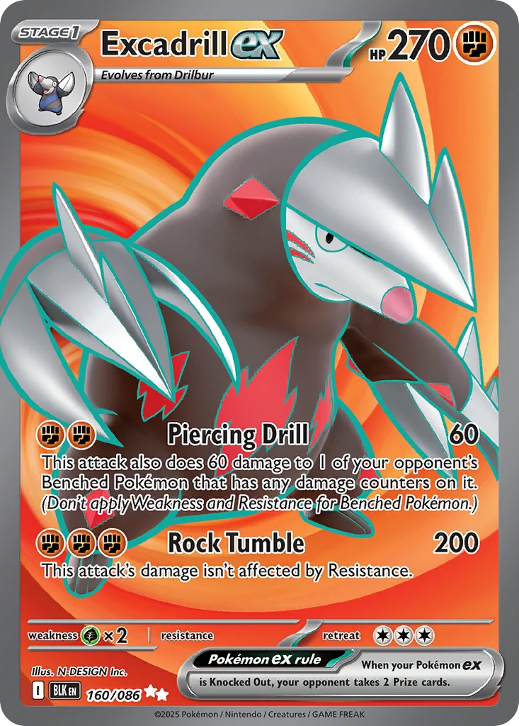 Excadrill ex · Black Bolt