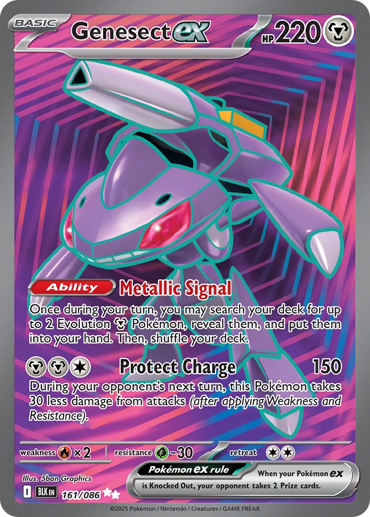 Genesect ex · Black Bolt