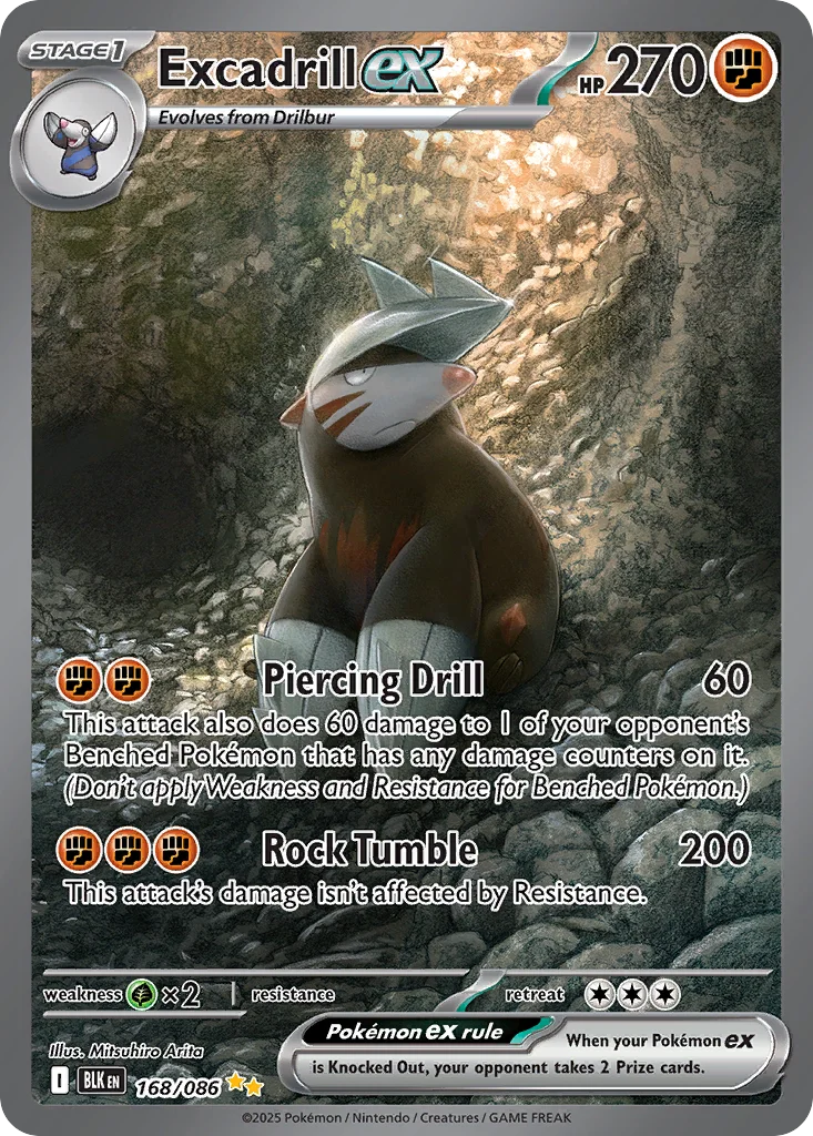 Excadrill ex · Black Bolt