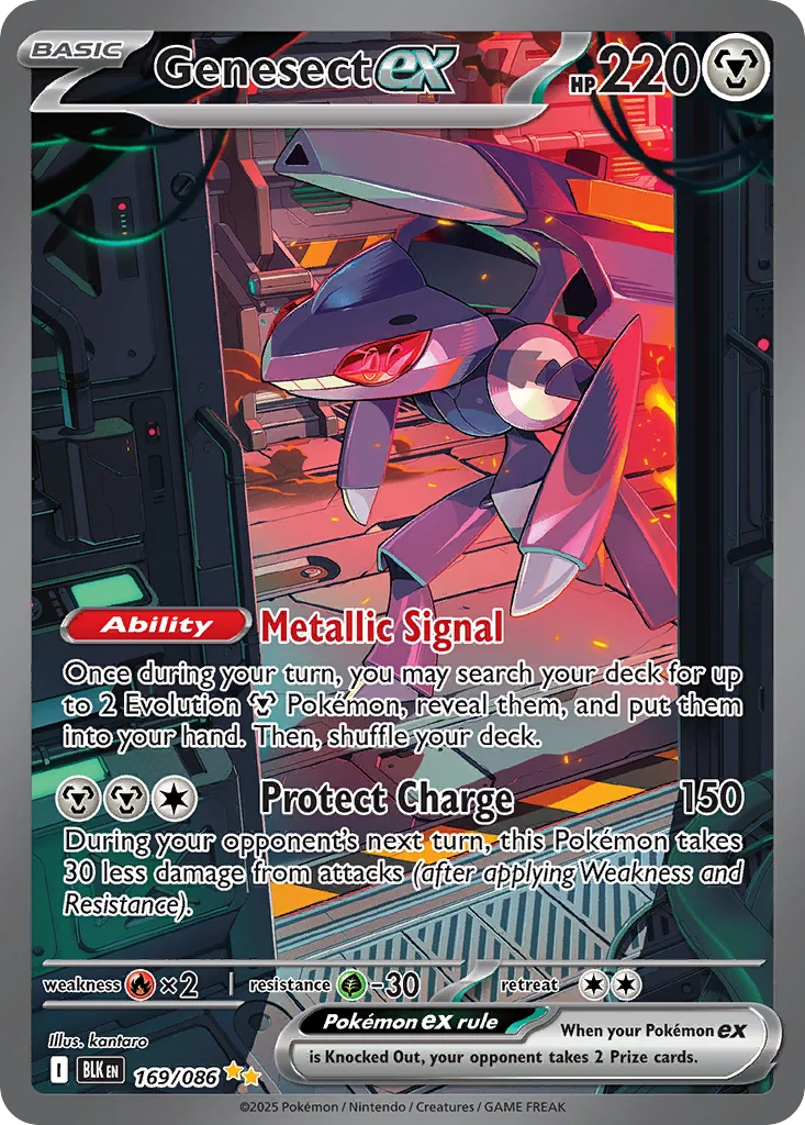 Genesect ex · Black Bolt