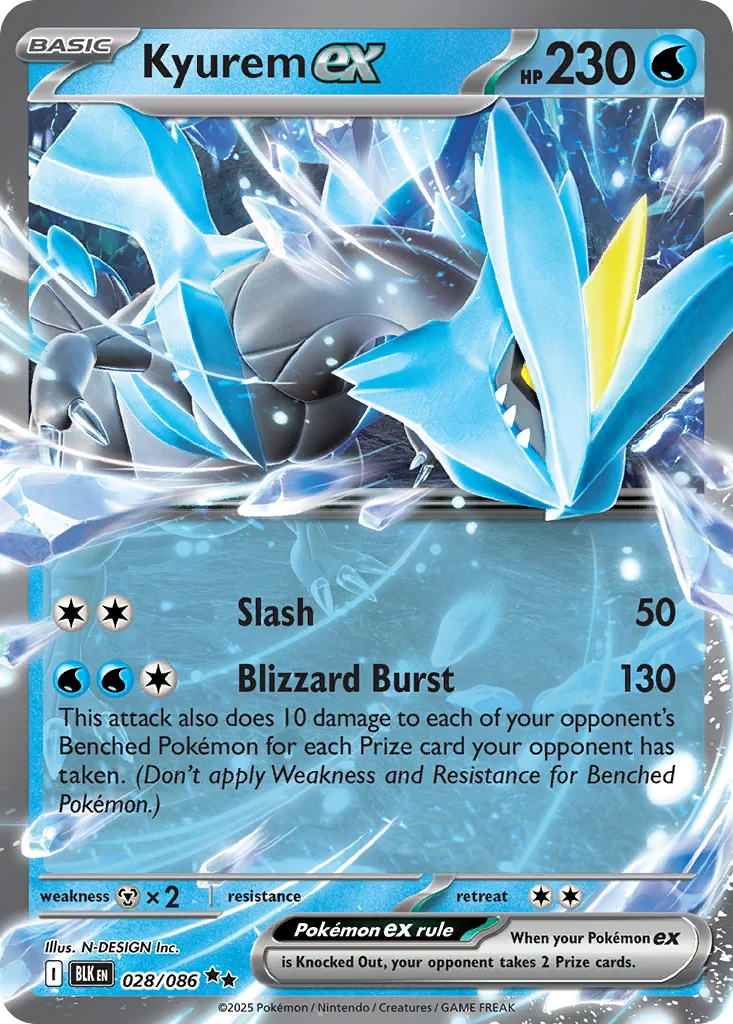 Kyurem ex · Black Bolt