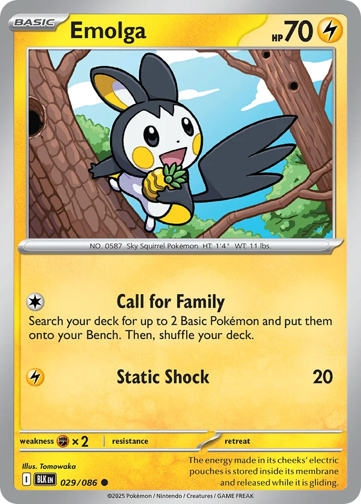 Emolga · Black Bolt
