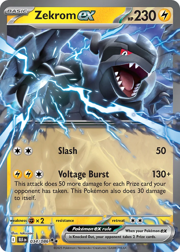 Zekrom ex · Black Bolt
