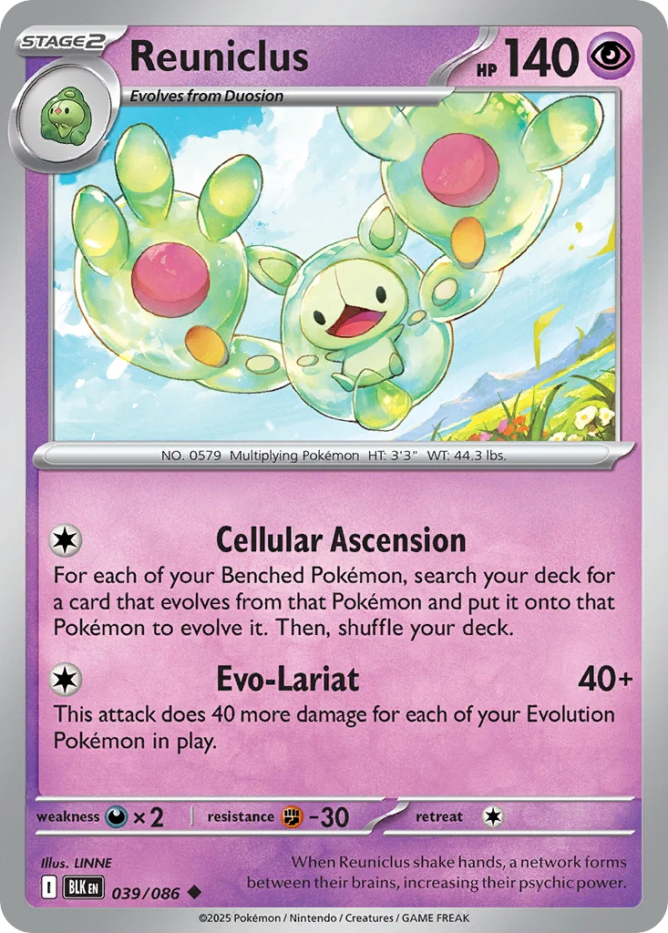 Reuniclus · Black Bolt