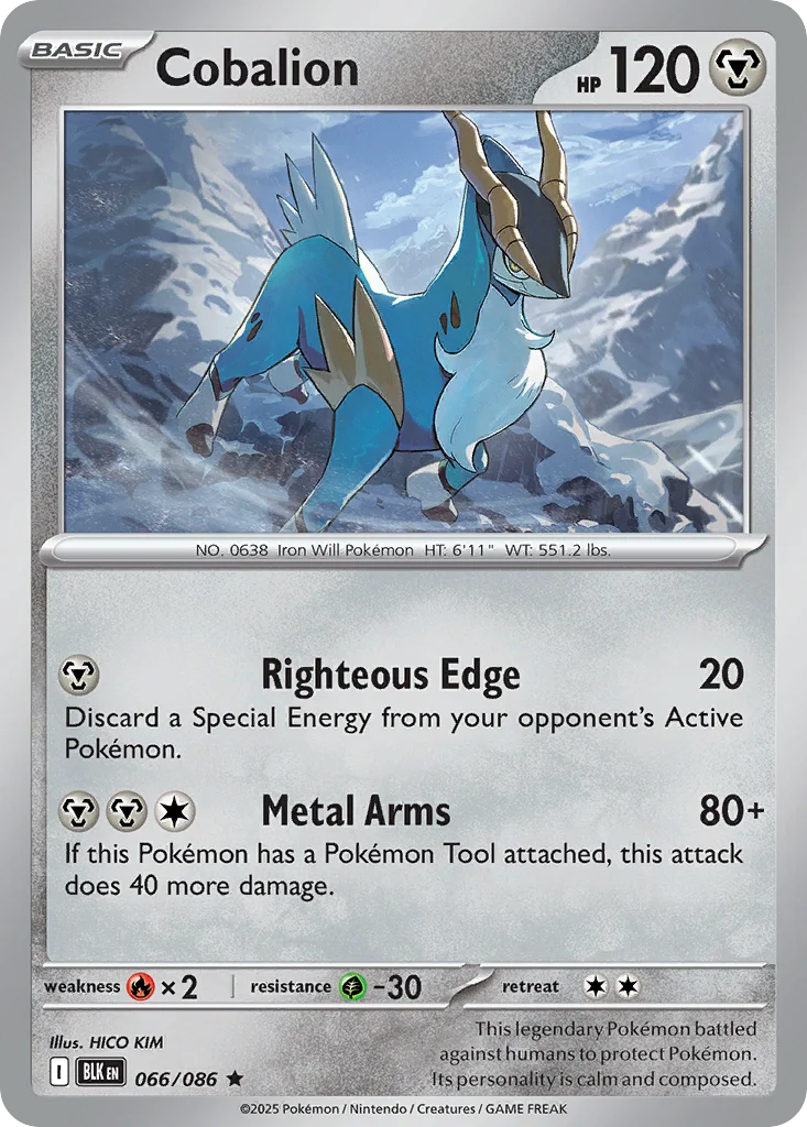 Cobalion · Black Bolt