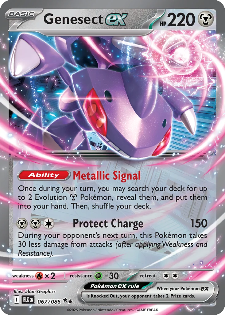 Genesect ex · Black Bolt